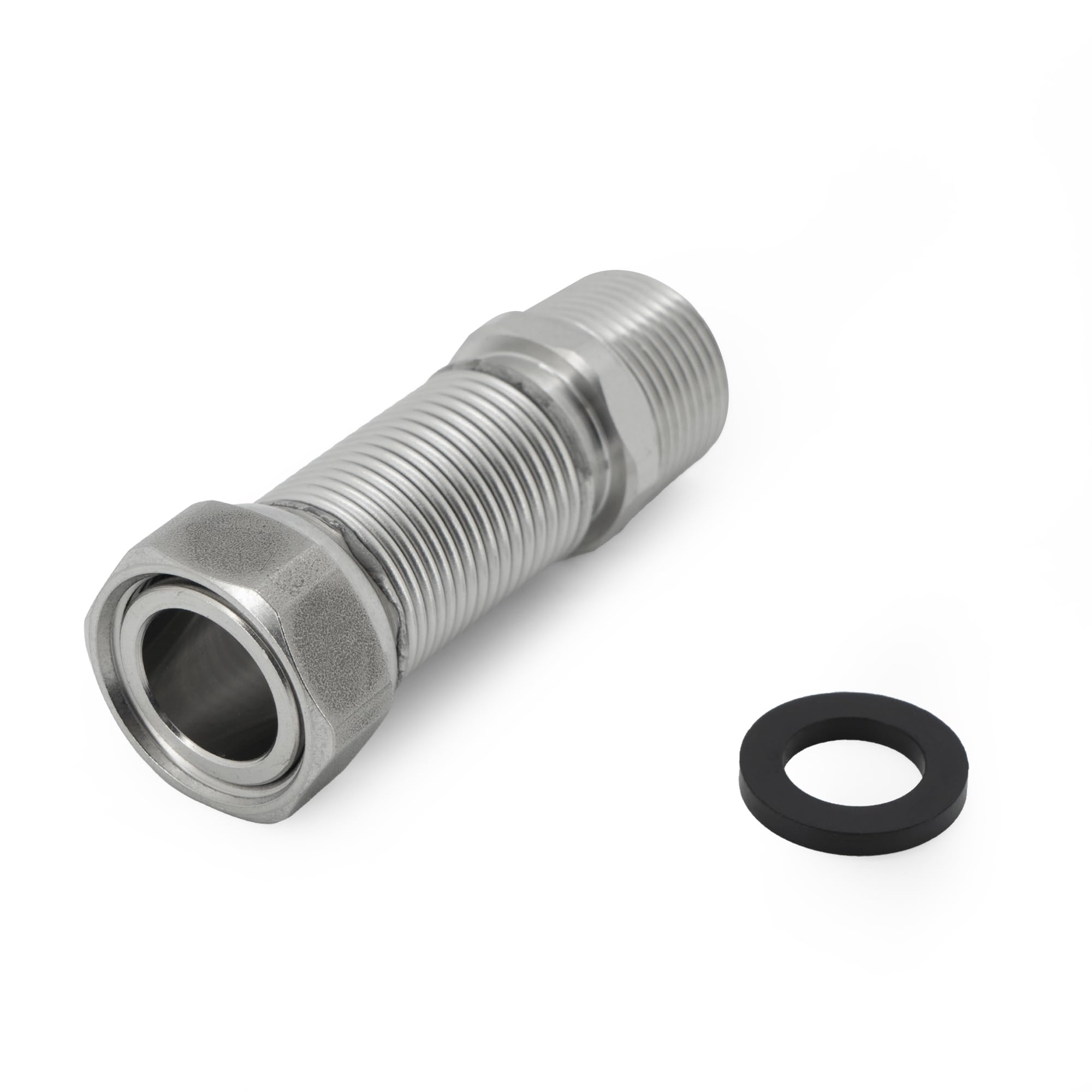 Tubos flexibles de acero inoxidable Vancoco con longitud extensible de 75 a 130 mm