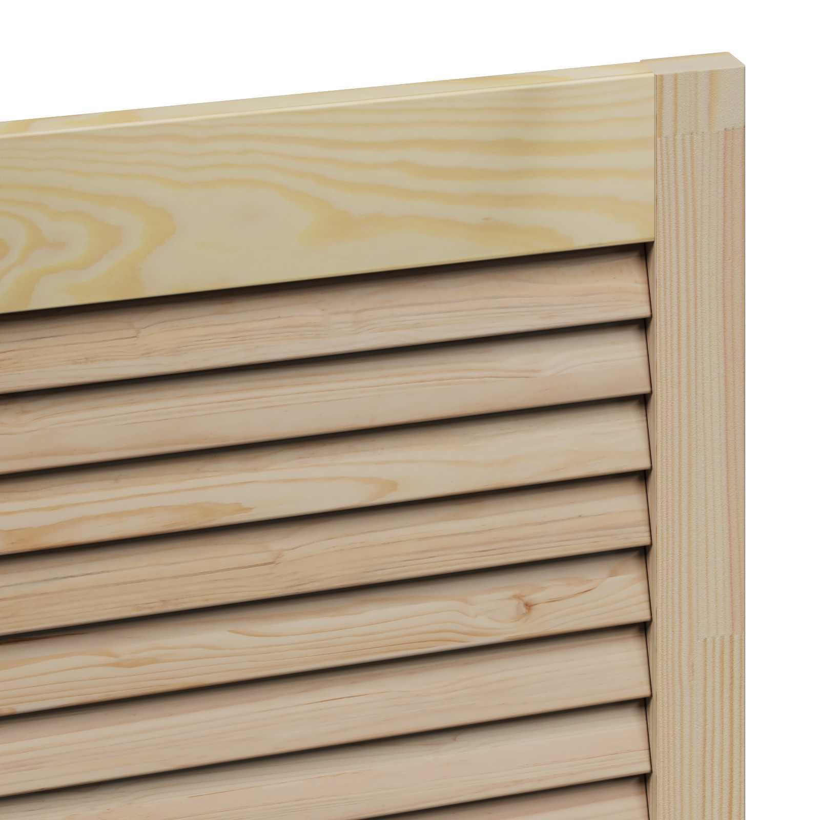 Puerta de Armario con Puerta 4 pcs Natural 110 x 2,1 x 39,5 cm,Ferretería para armarios,Puertas de armarios,9.84kg-3394494