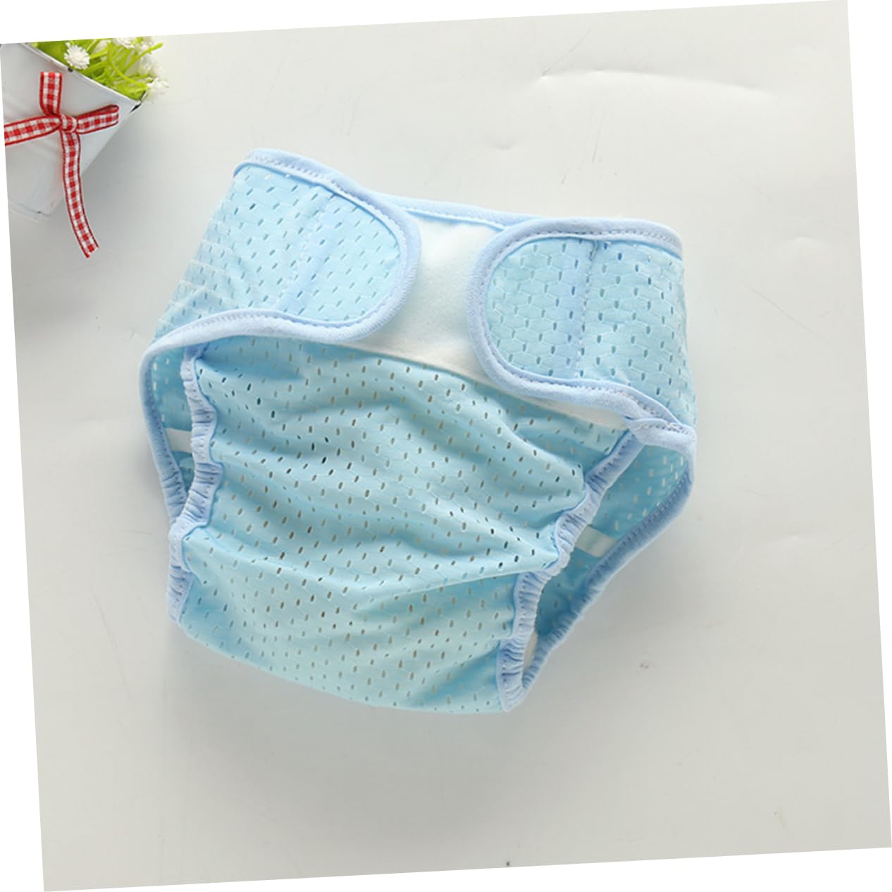 Beatifufu Ice Silk Baby Diaper Stretchable Mesh Diaper Cover Comfortable Breathable
