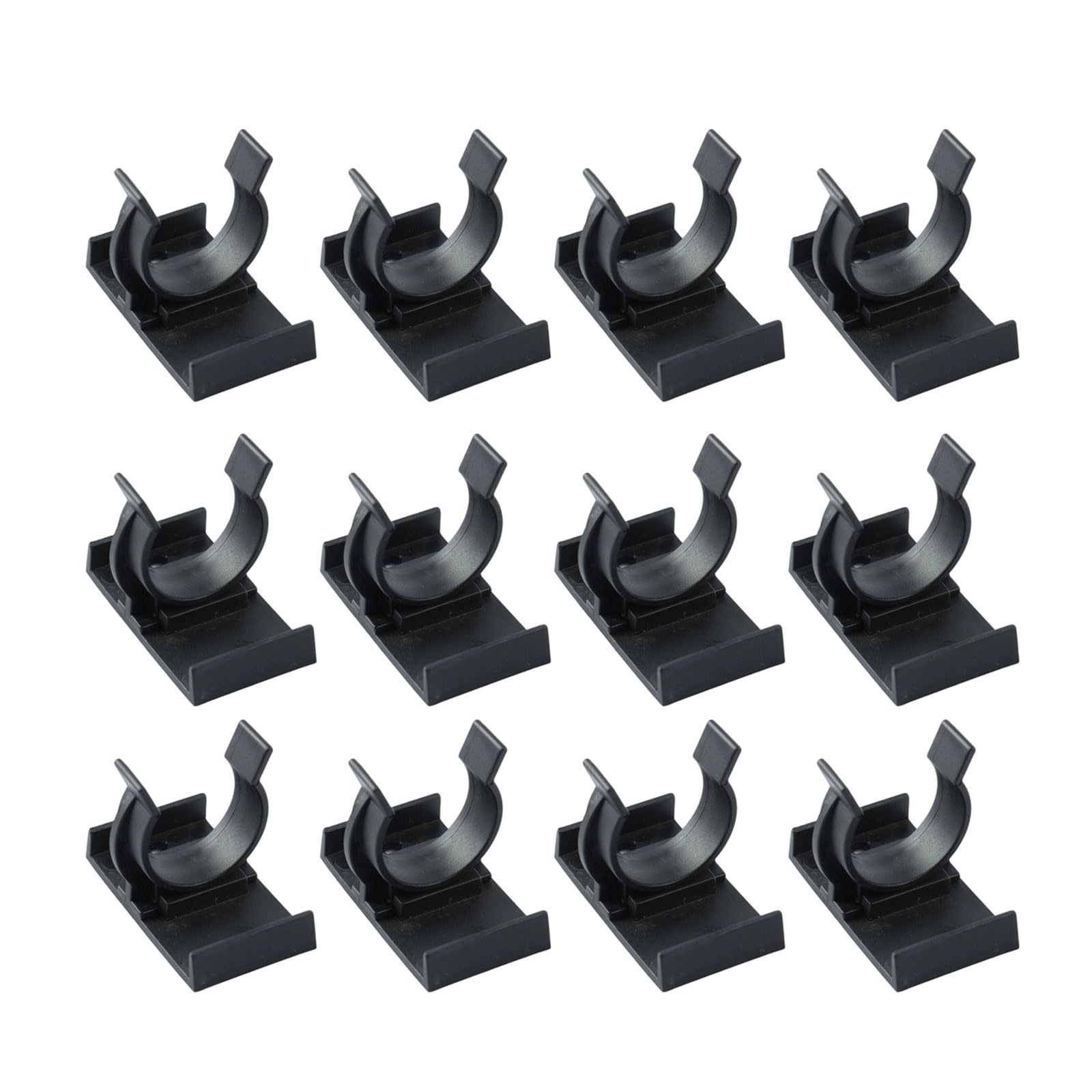 Kalttoy 12Pieces Kitchen Plinths Holders Clip Sturdy Fasteners for 32 42mm Cabinet Feet Comes Without Screws Kitchen Footboard Clip