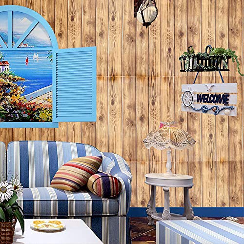 Papel pintado madera autoadhesivo rollo de vinilo pegatinas muebles 5m 4