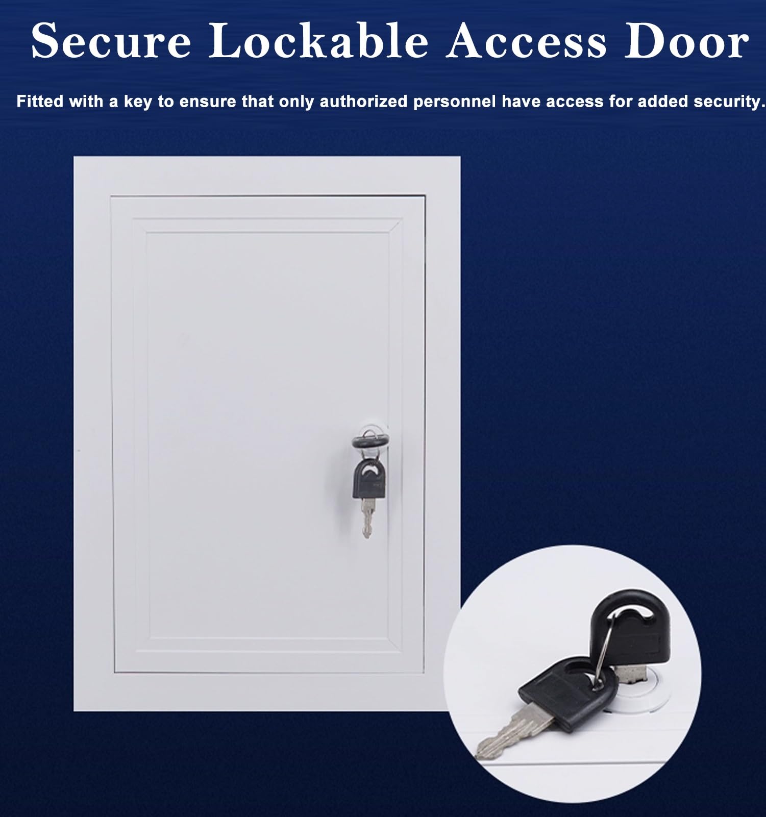 Botola Per Parete Incernierata Con Serratura – Su Misura – GARNIX - Foto 3