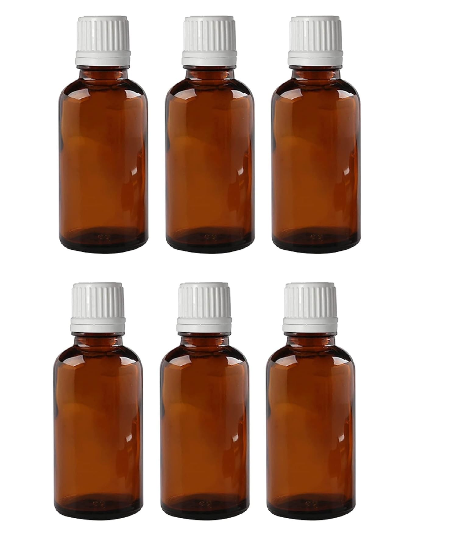 RTWARE 30 ml Amber Round Empty Glass Bottle with Euro Dropper and White Cap (Pack Of 6), Refillable, Reusable for Essential Oils, Blends, Diy Perfumes, Homeopathy, Medicine-image-39