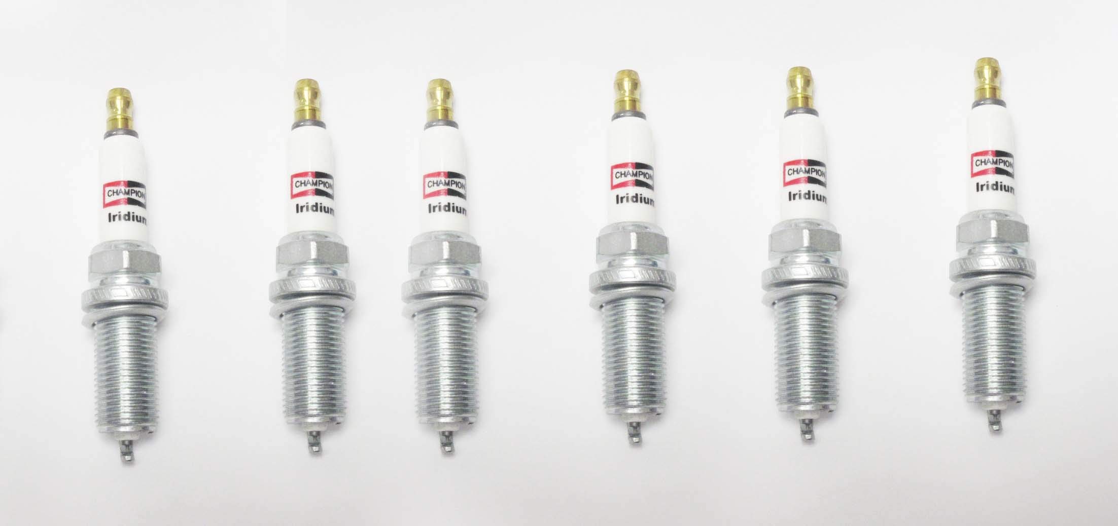 Champion 9033 REC8WYPB4 Iridium Spark Plug Pack Of 6