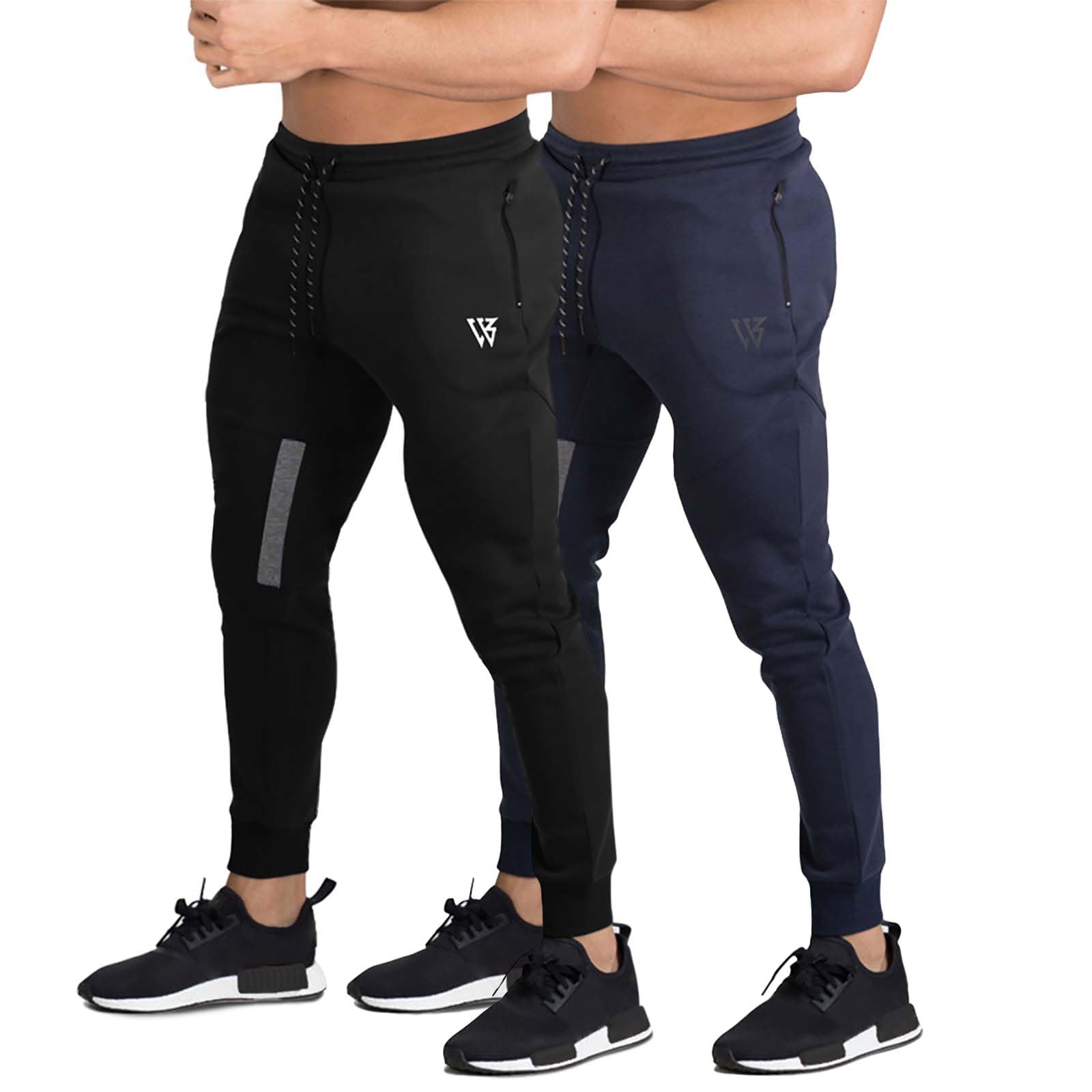 BROKIG Pantaloni della Tuta da Jogging da Palestra Vertex da Uomo con Tasche