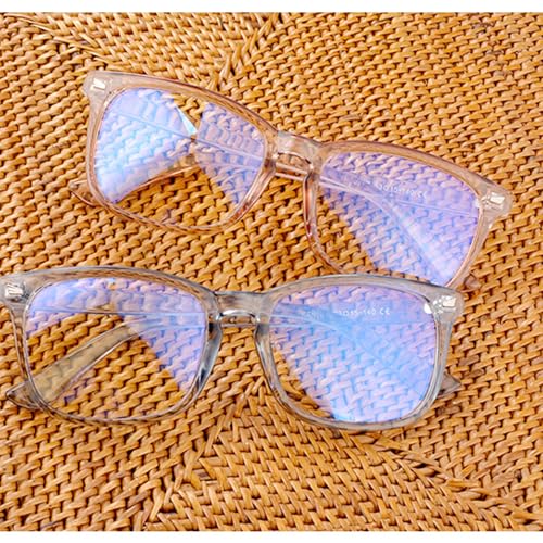 Image of Onrtry Non Prescription Glasses for Men Women Square Clear Lens Eyeglasses
