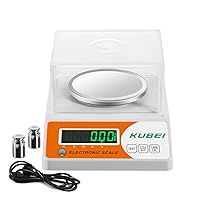 Vista 8 de Balanza analítica de precisión digital de laboratorio de alta precisión, 2.2 lbs x 0.00 oz, balanza electrónica de joyería, báscula de cocina