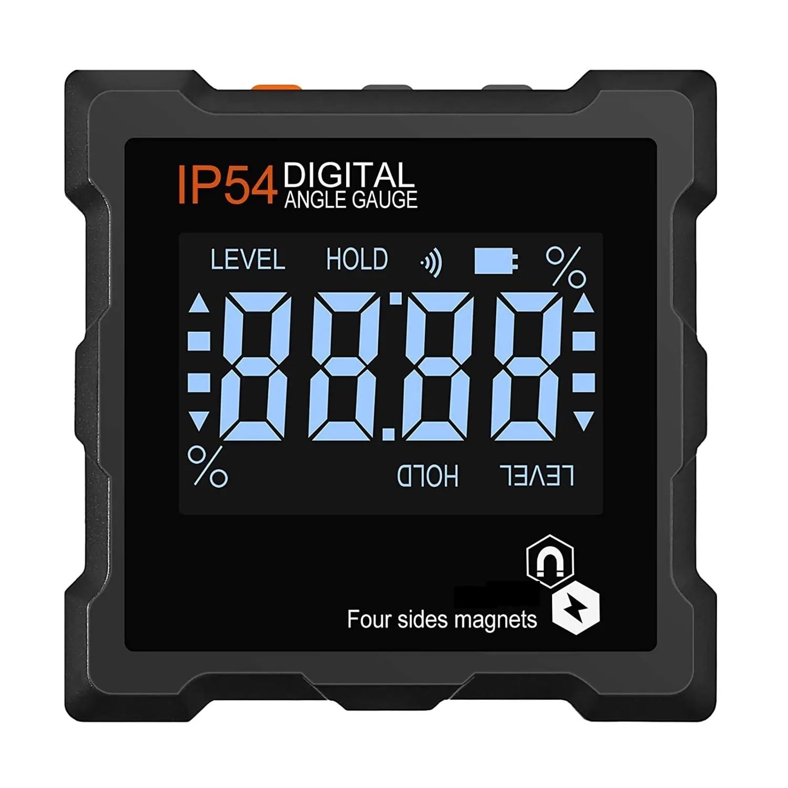 Digital Angle Finder, Digital Level Box Protractor Angle Finder Gauge Bevel Inclinometer with Magnetic Based Backlight Waterproof,Inclinometer