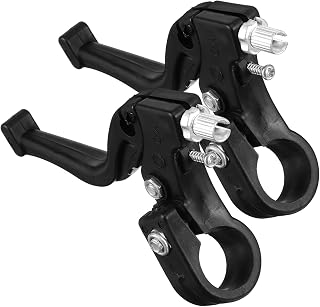 Sewroro 1 Pair Bicycle Brake Lever Plastic Bike Brake Handle Bike Spare Parts for Diameter 2 to 2.3cm Handlebars