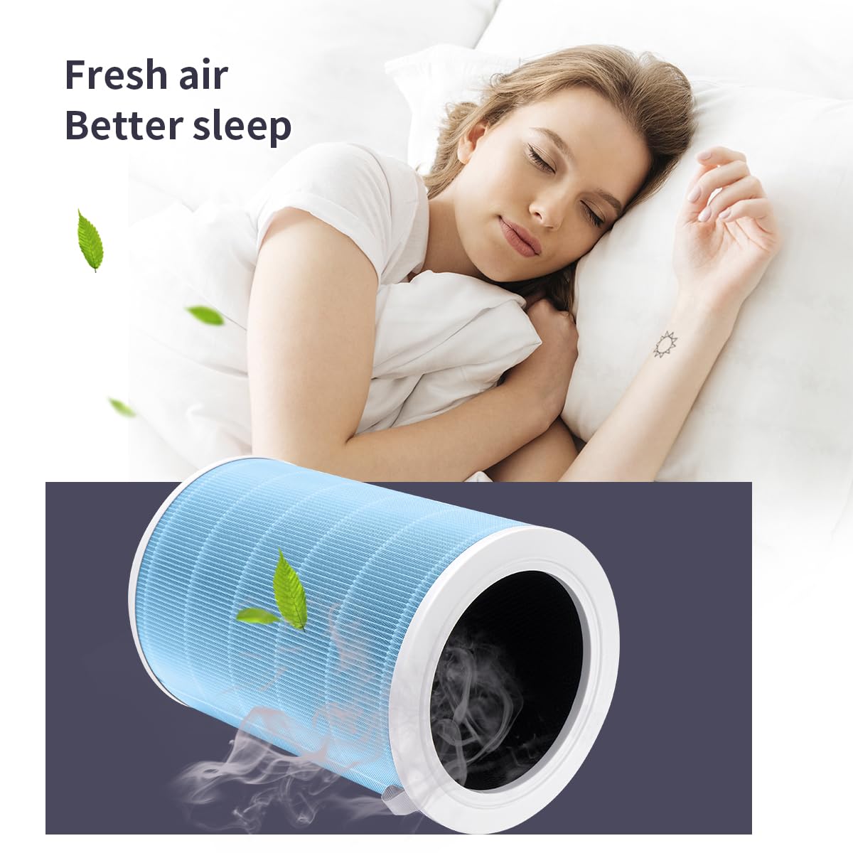 Filtro a carbone attivo Pm2.5 per purificatore d'aria Compatibile con xiaomi pro h filtro hepa, per filtri mi mijia