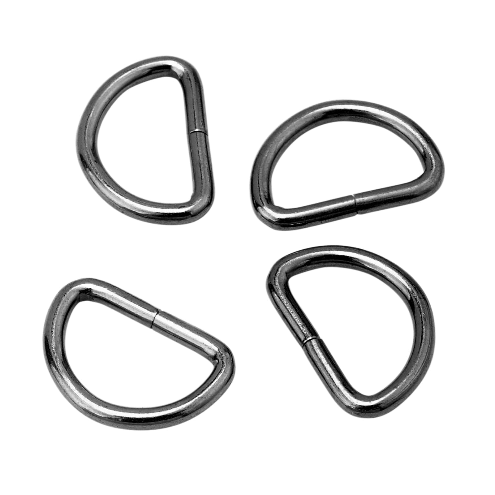 D Ring Buckles - 100 Pack for Crafts & Bags -30