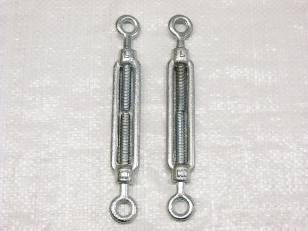 x2 M8 Eye to Eye Straining Screw Turnbuckle