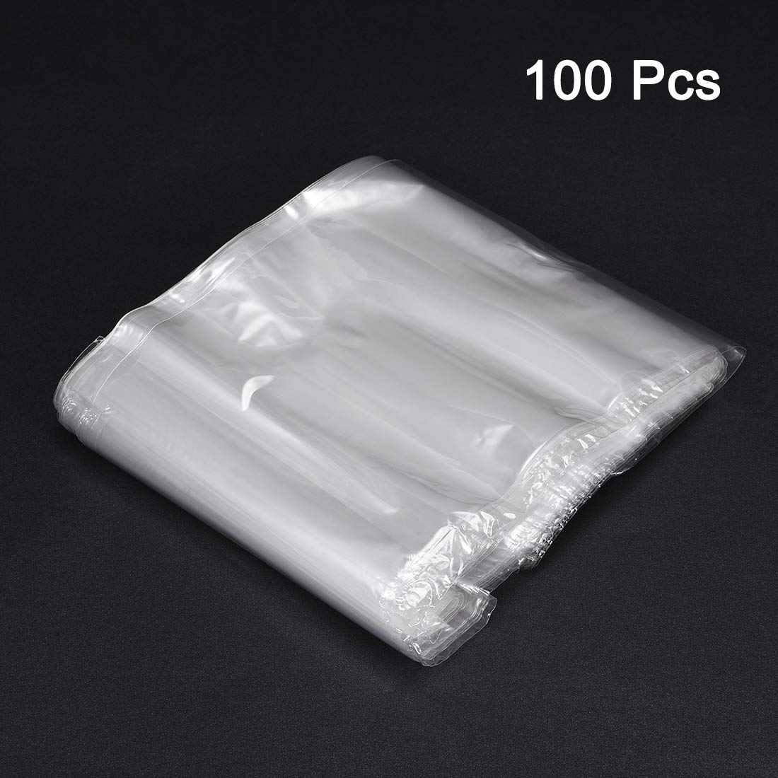 sourcing map Sacs d'emballage thermorétractables POF, 10 x 6 pouces 100pcs Sacs d'emballage rétractables Sacs de scellage d'emballage transparent et industriel