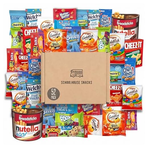 Schoolhouse Snacks Variety Snack Box for Kids