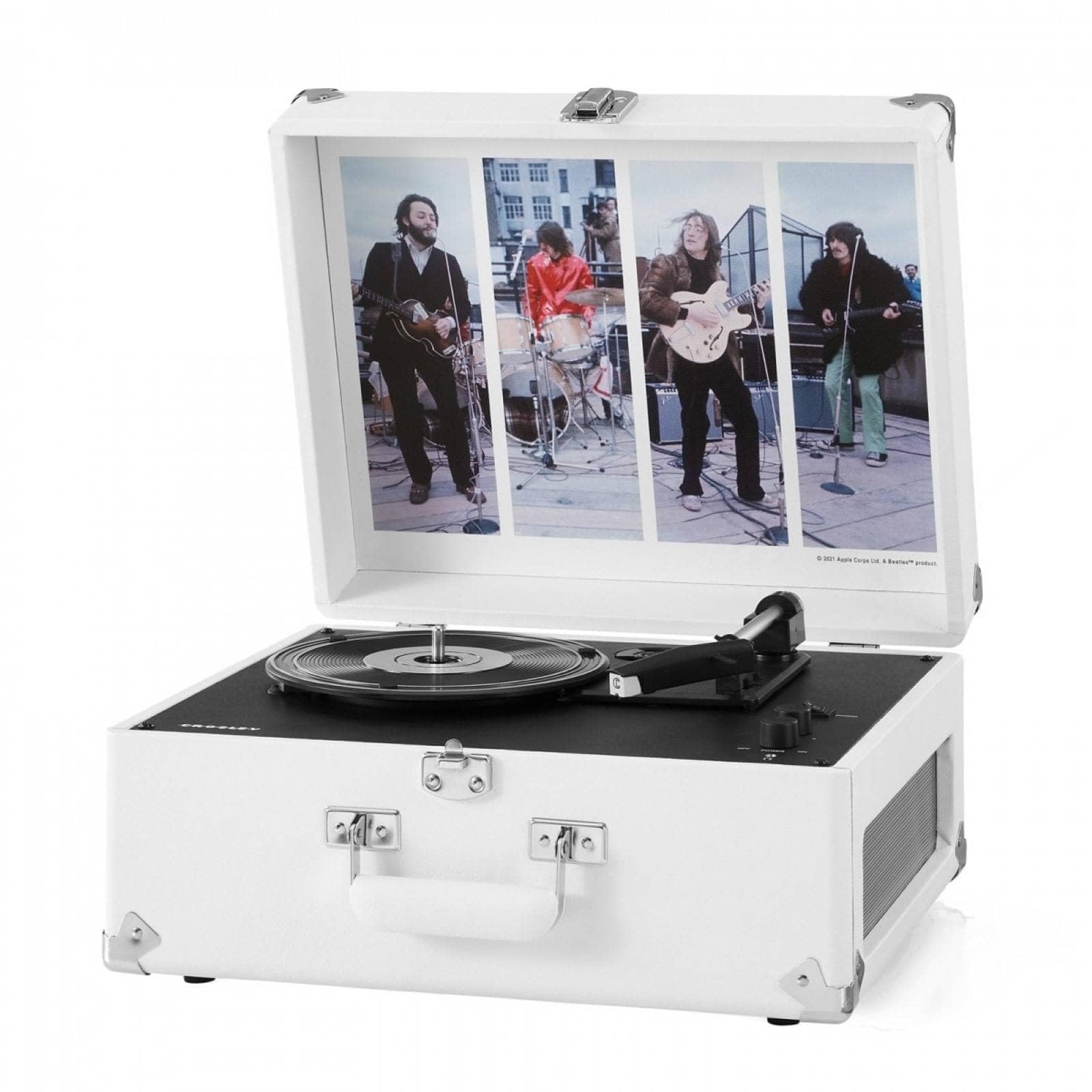 Crosley Anthology Giradischi The Beatles Let It Be - Bianco