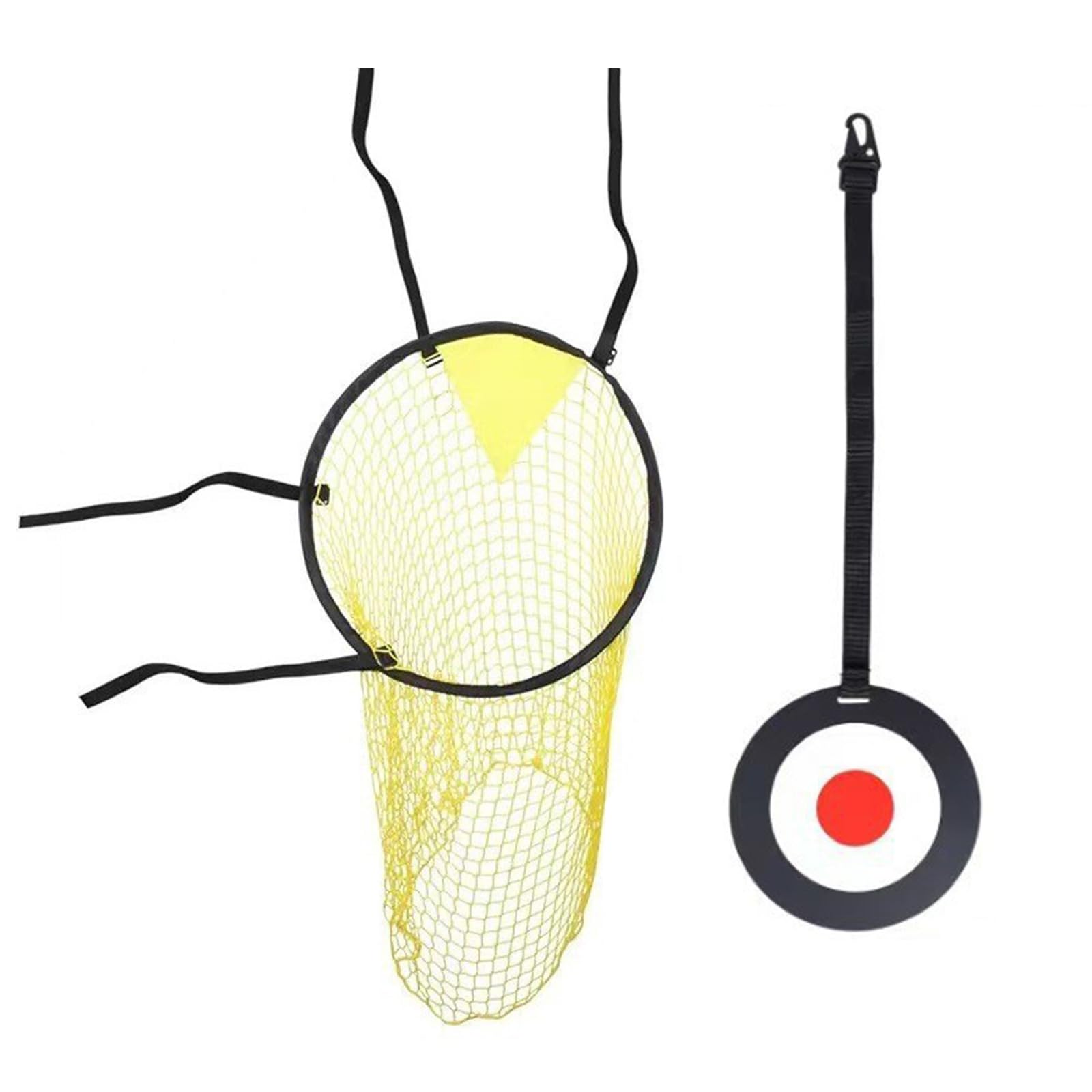 CAZSTYK Football Training Targets Equipment with Net Soccer Trackers Football Goal Shootings Practice Goal Practice Training