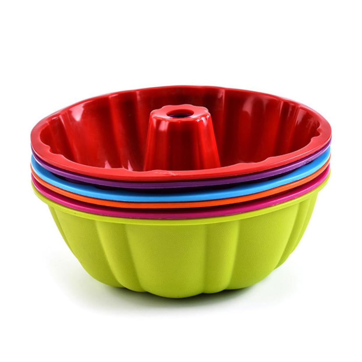 PRETYZOOM 3 Pezzi 10 Per Dolci in Silicone Da 10 Pollici Grandi Per La Cottura Di Zucche Non Facili Da Pulire Per