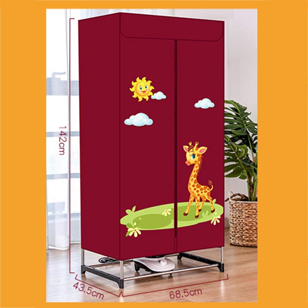 MU Plegable portátil secadora, Toalla Ropa interior completamente automática Secadora Inicio compartida Secadora Secadora de secado rápido de la suspensión caliente del aire interior de secado Armari