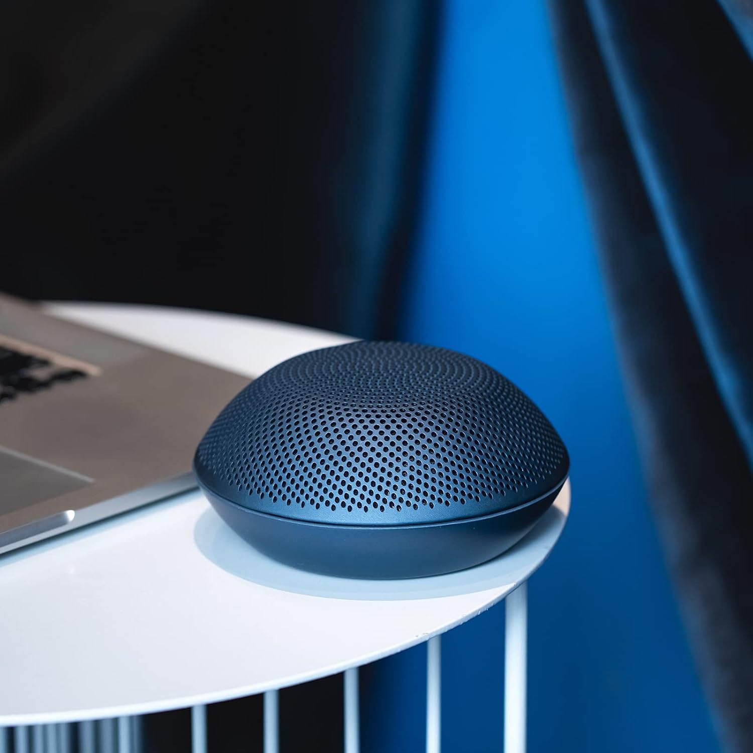 Product Deal Vifa Reykjavik Bluetooth Speaker, Portable Wireless Bluetooth Speaker, Mini Outdoor Speaker with Stereo Sound, Nordic Design/Built-in Mic/Hands-Free Call, A Perfect Personal Speaker (Ice Cave Blue)