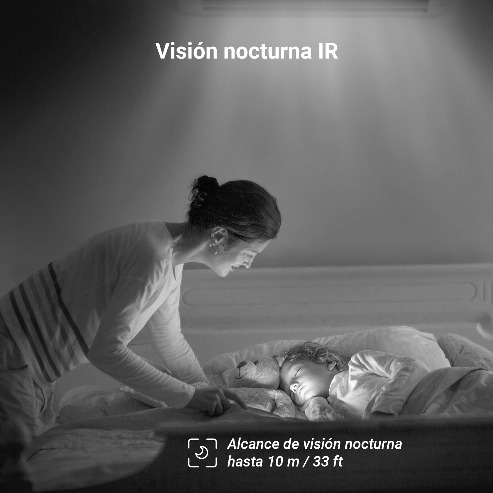 EZVIZ S10 Cámara Vigilancia WiFi Interior 2K+ 360°, Pantalla Táctil 4" con Videollamada, IA Detección Humana/Mascota/Llanto, Monitor Bebé/Ancianos, Álbum Digital y Altavoz Bluetooth,WiFi 6 2.4/5GHz