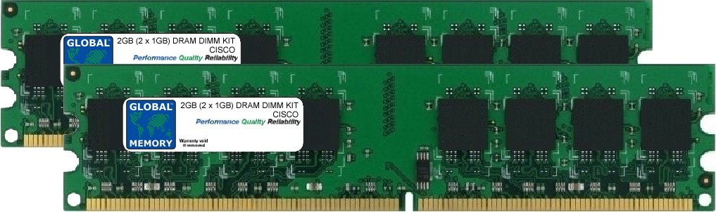 Mémoire RAM Kit 2Go Cisco MCS 7815-I2 DRAM DIMM MEM-7815-I2-2Go - 4
