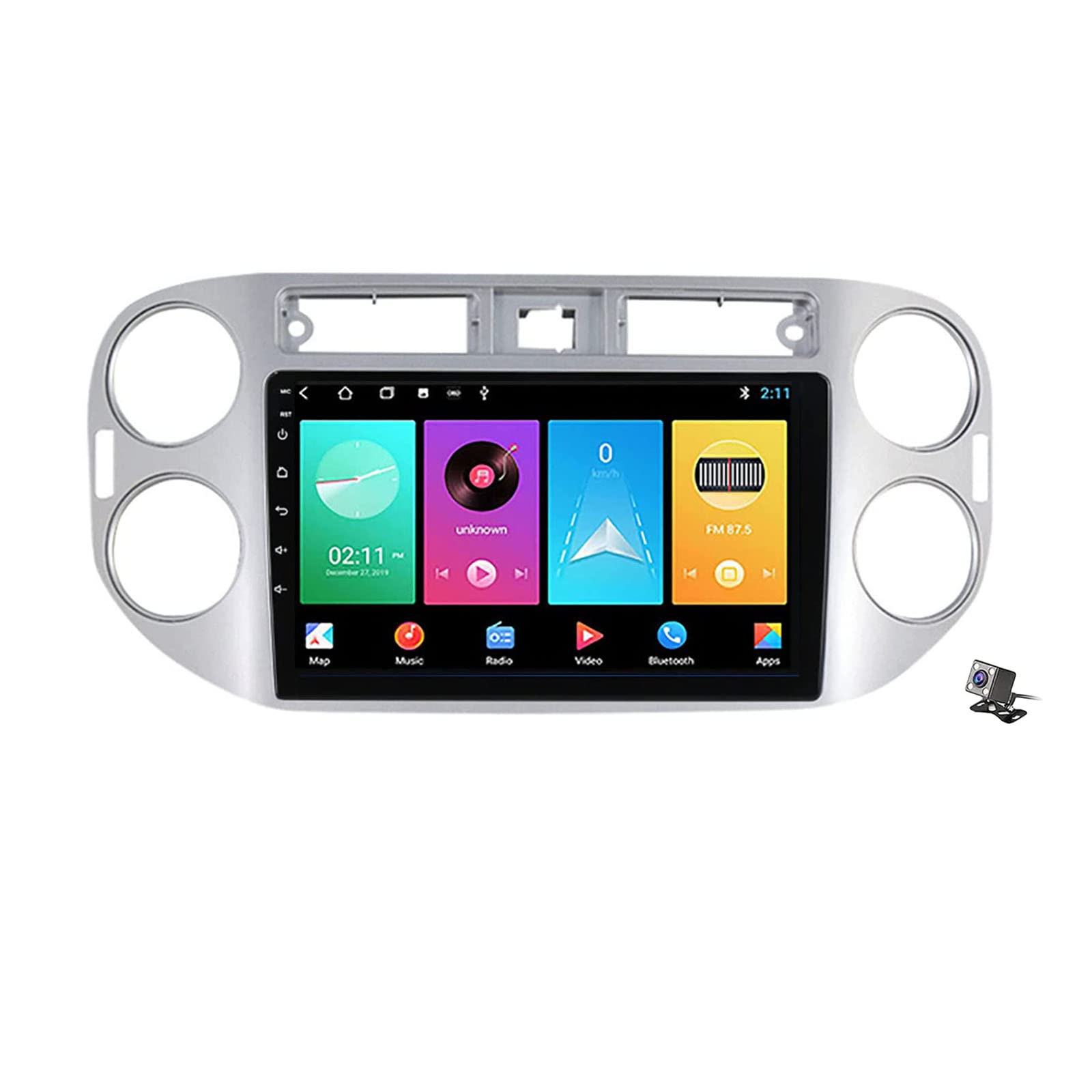 Radio de coche con navegación WiFi para renovar tu V-W Tiguan