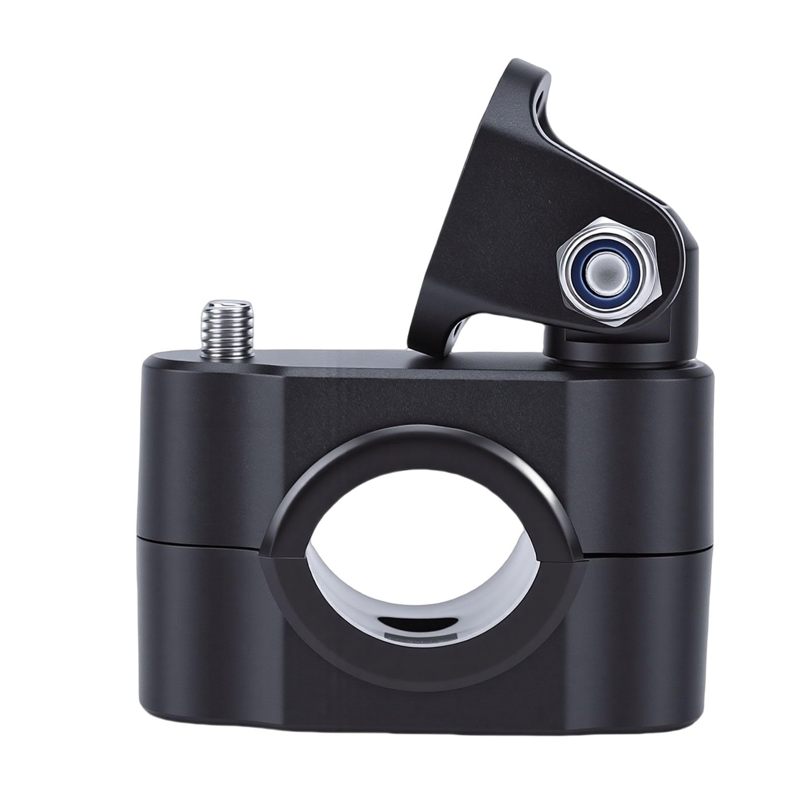 Akozon Motorcycle Spotlight Bracket 360 Degree Adjustable Light Tube Clamp Mounting Bracket for 0.7in to 1.25in ATV UTV Roll Cages