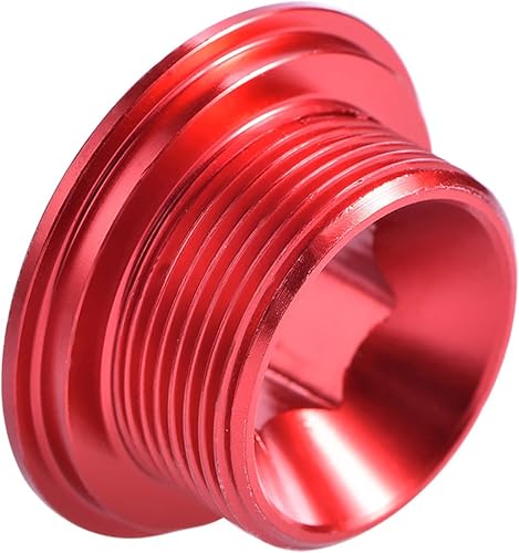 Vista 14 de Tbest Tornillos de rueda de cadena con manivela de bicicleta de aleación de aluminio GUB Azul