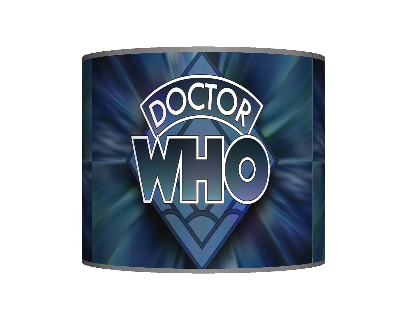 Funky Lampshades Boys Dr Who Ceiling Lampshade ~ 10" Drum ~ Bedroom Lamp Shade