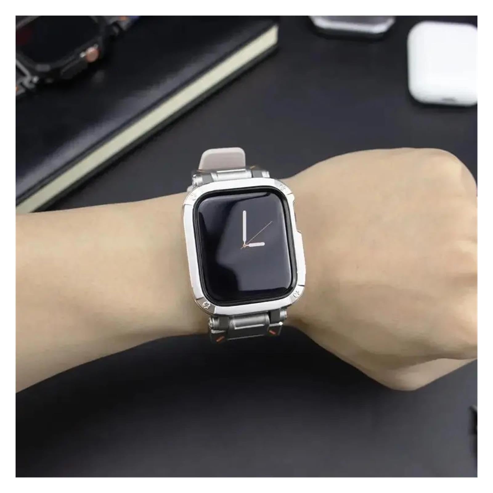 1 bracelet en silicone + boîtier étanche for montre Ultra 3 2 49 mm