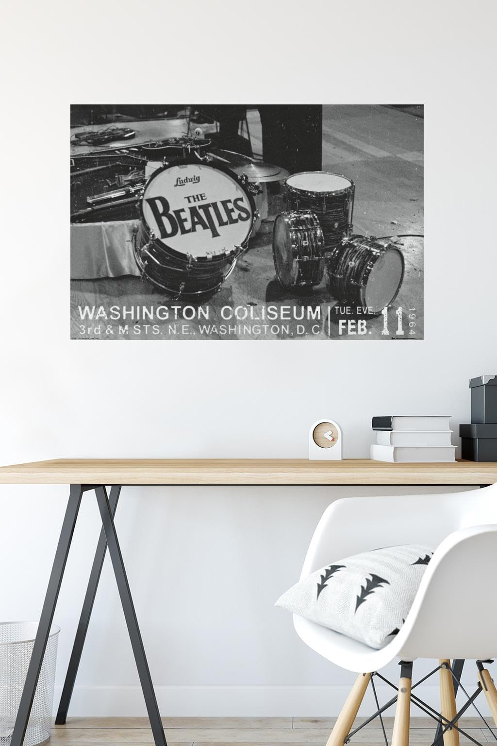 額装品/Washington Coliseum/ビートルズ/ポスター/インテリア 額装品/Washington Coliseum/ビートルズ/ポスター/インテリア