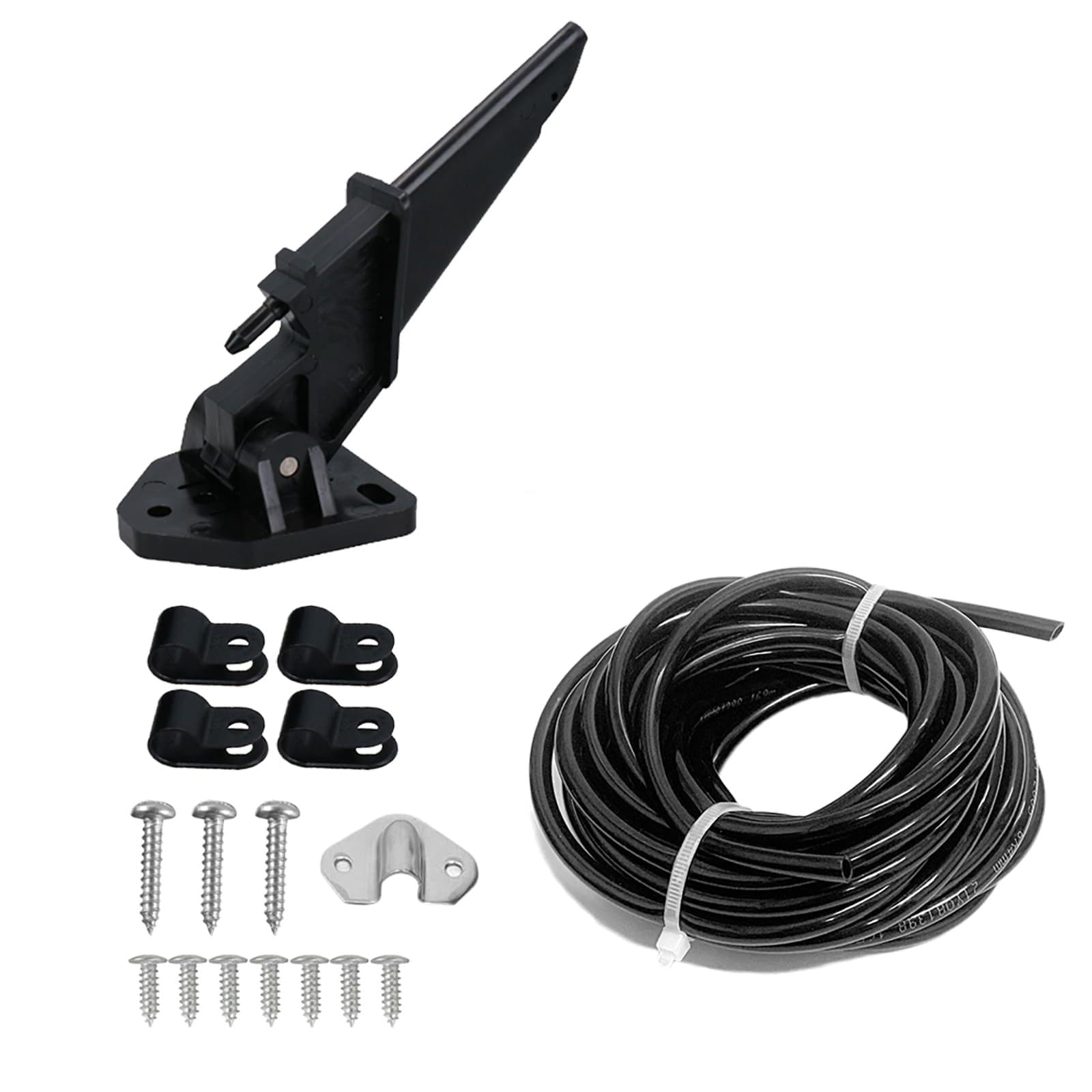 asdmm Marine Boat Speedometer Pitot Kit, Automatic Kick-up Tube Assembly Up to 80 MPH (Speedometer Pitot Kits)