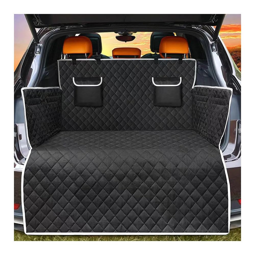AALXF Dog Car Boot Liner Protector for Toyota Aygo (AB10 AB40 2005-2022), Pet Cargo Area Cover with Bumper Flap, Anti Scratch Vehicle Mat, Auto Travel Interior Accessories,White
