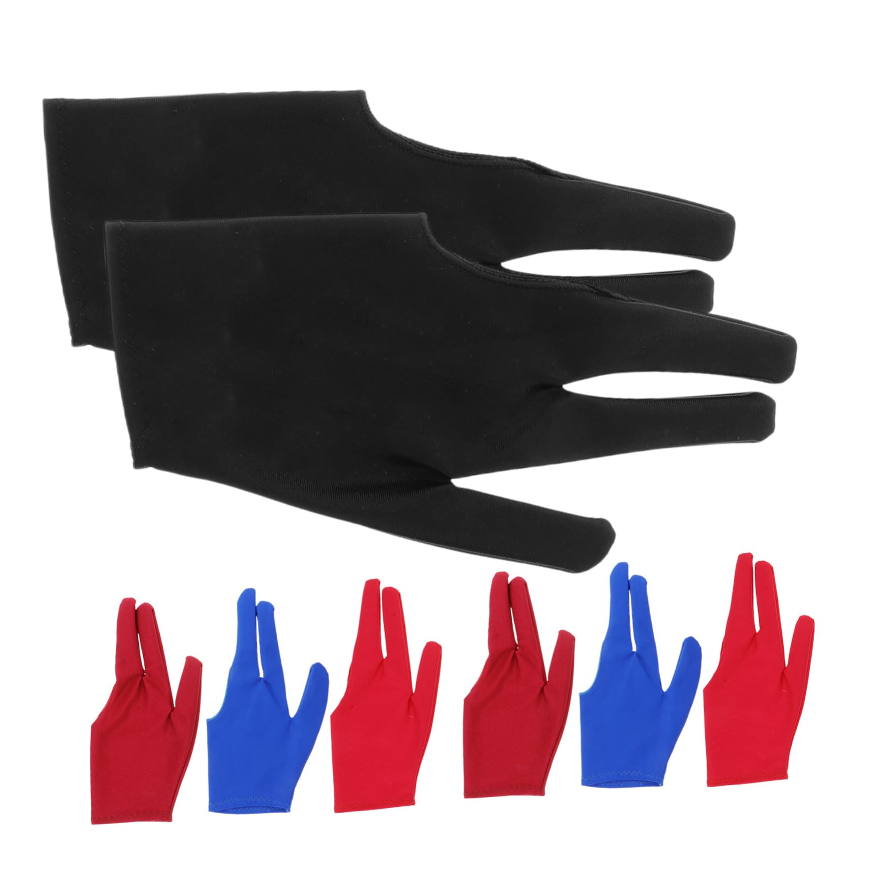 8pcs Gants Yoyo à Trois Doigts Gants D'Entraînement Confortables Et