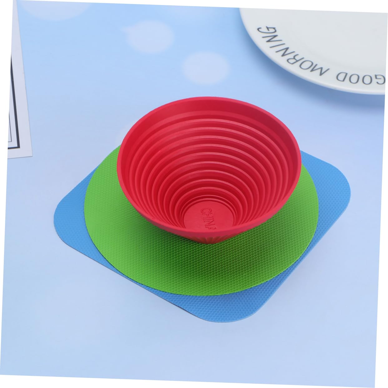 Cabilock 2Sets Jar Grip Pads Non Slip Opener for Can Kitchen Gadgets Set Rubber Coasters for Home Use Cleanup