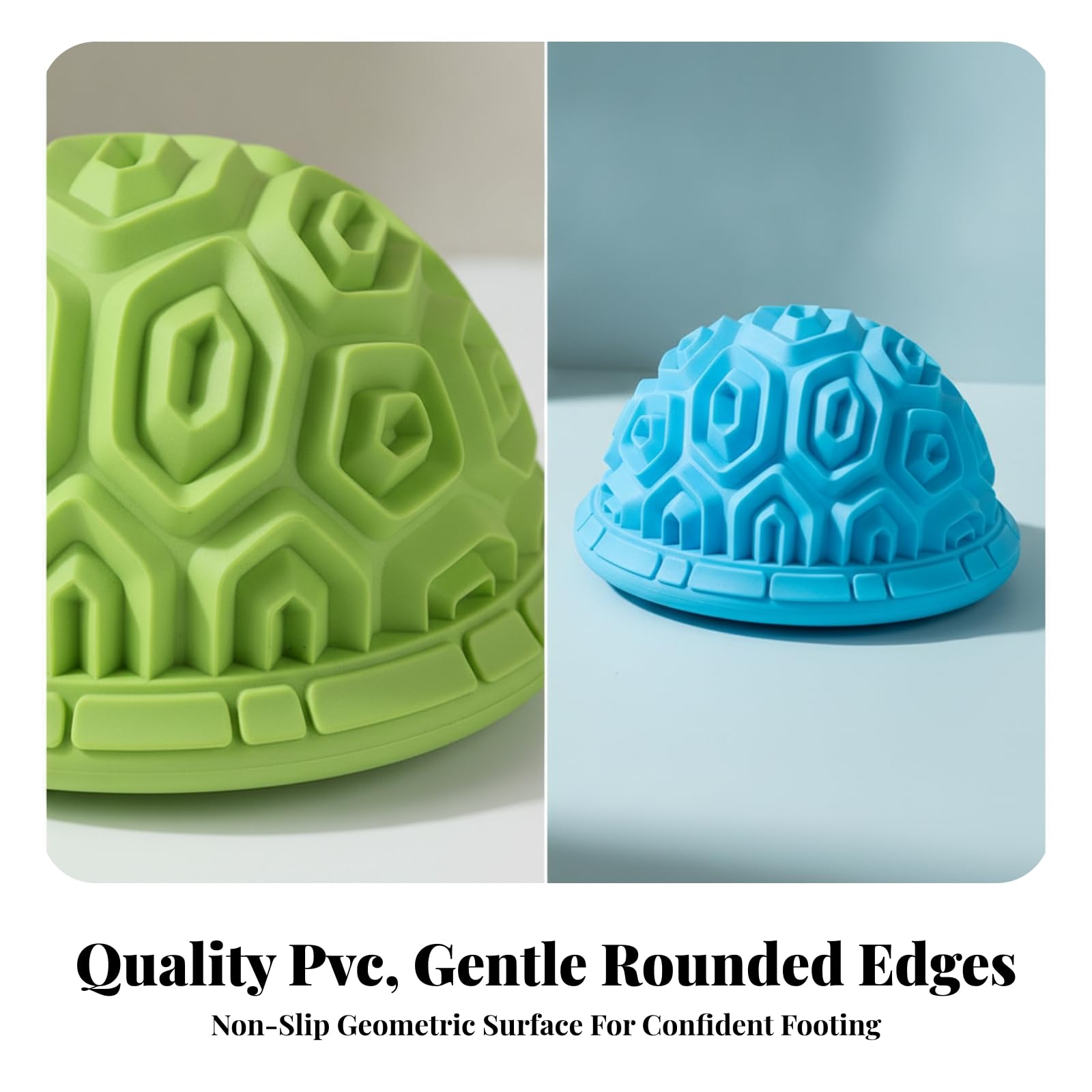 perfeclan 4 Piezas Piedras Paso Portátil, Piedras Equilibrio con Textura, Compacto, Escalones Equilibrio, para Interiores