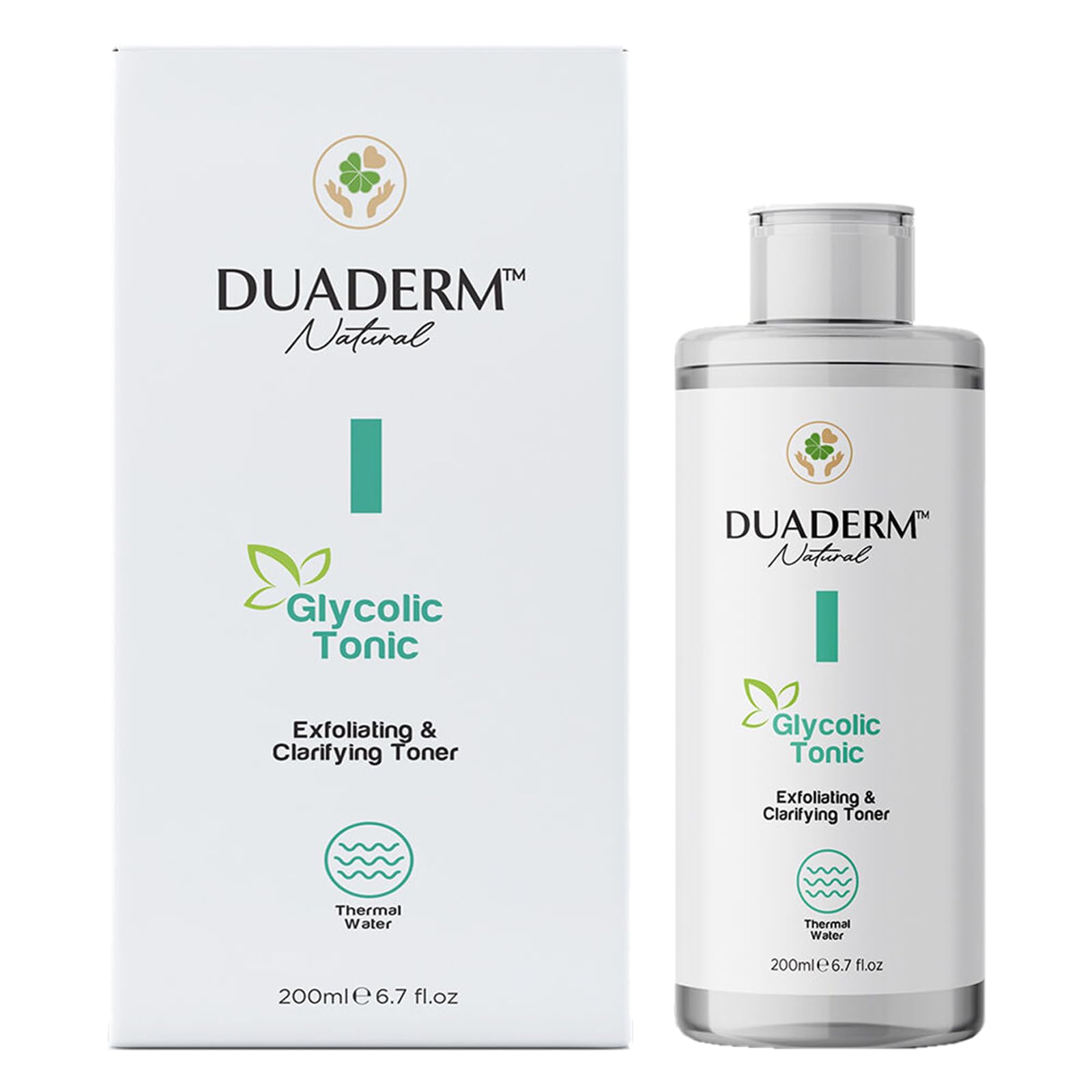 Duaderm Akne Karşıtı Glycolic Tonic (Glycolic Acid 5% + BHA) 200 ml - Tonik - Ton Eşitleyici