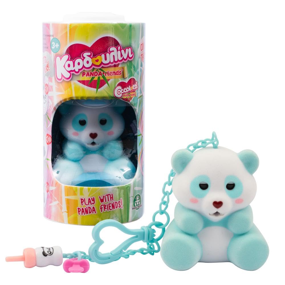 Amazon.co.jp: Famosa Coccolotti Figurine Bear Panda Friends 7.5 cm 