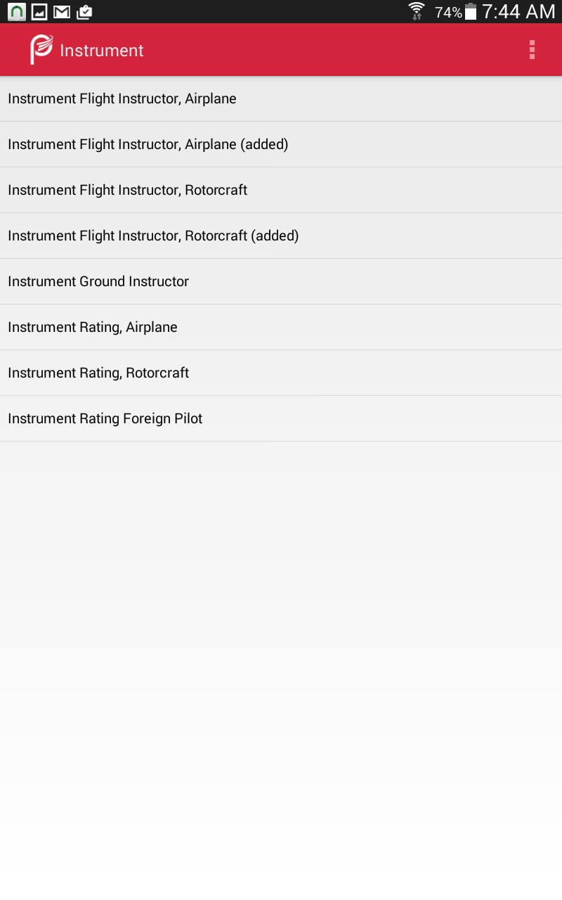 Prepware Instrument Pilot - App on Amazon Appstore