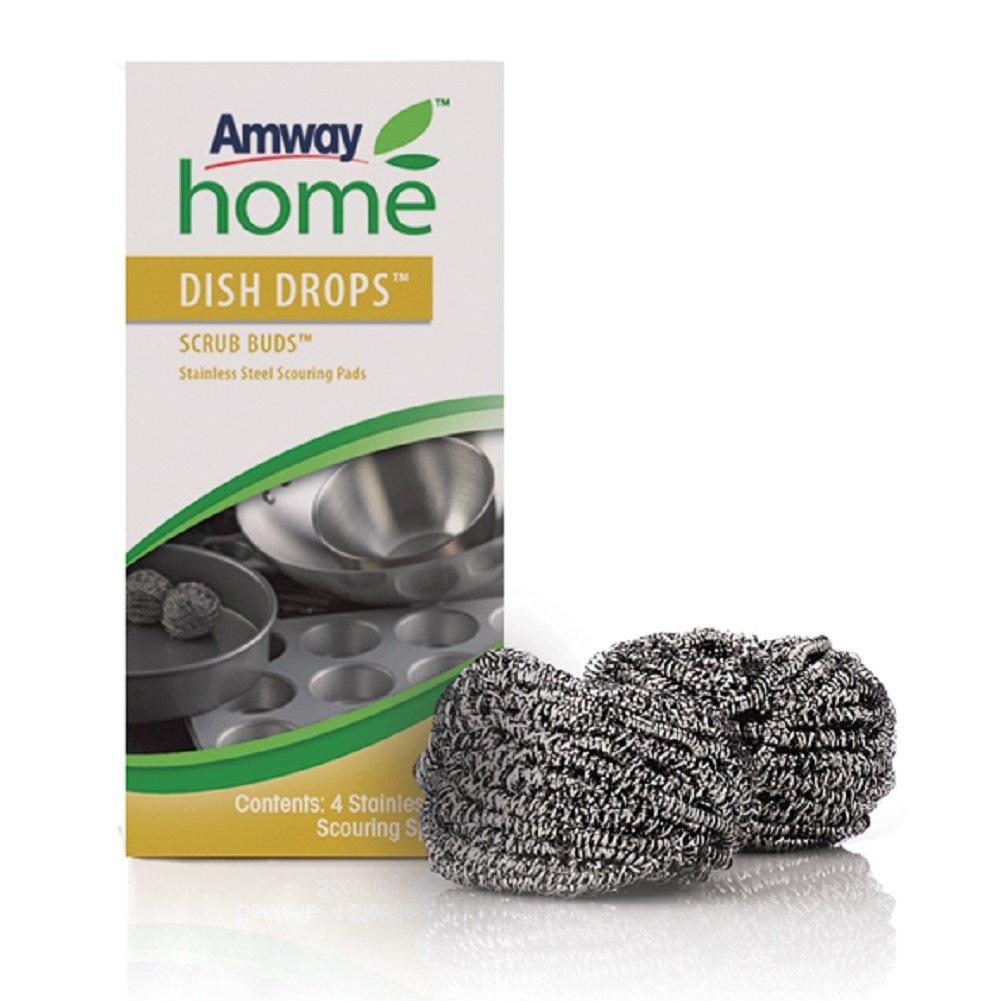 Amway Home Clean Scrub Buds Stainless Steel Scouring Pads 1