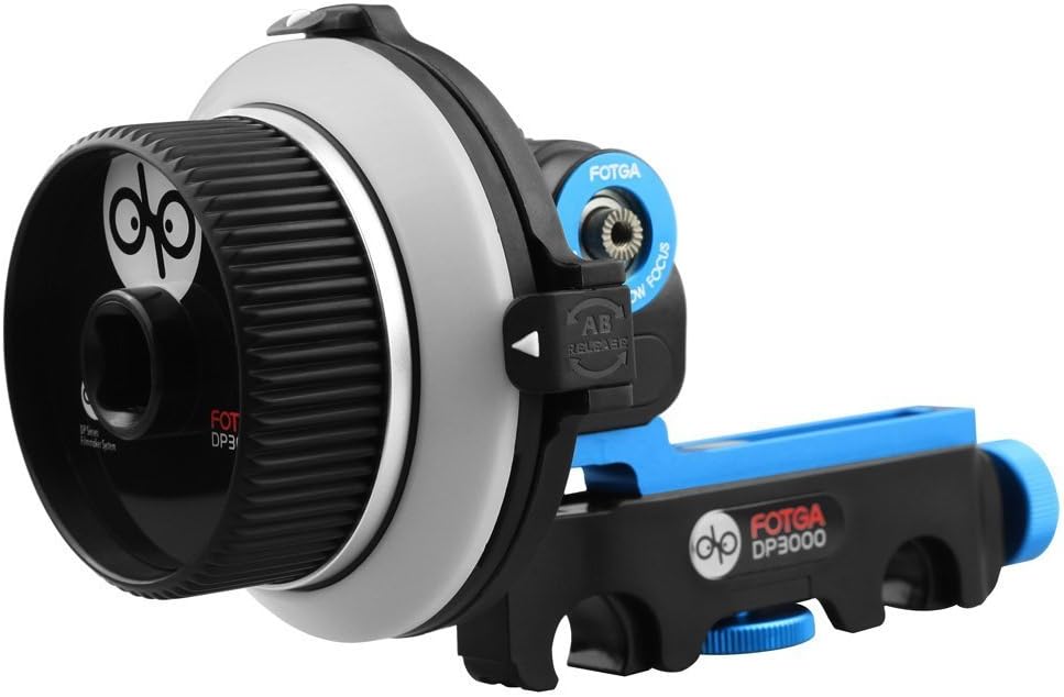 Bіg Sаlе Fotga DP3000 M3 Quick Release Follow Focus for 15mm Rod Rig 5D II III A7 A7R A7S A9 II III IV Z6 Z7 II BMPCC 4K 6K GH3 GH4 DSLR