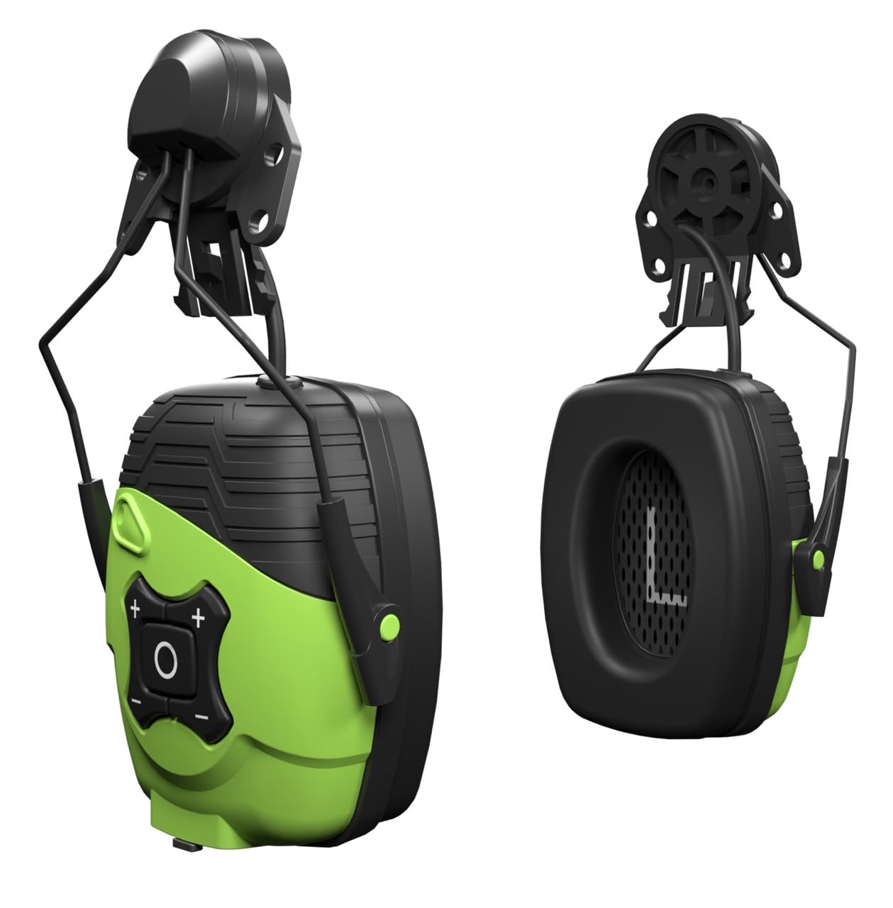 ISOtunes LINK Bluetooth Helmet Mount Earmuffs: Ultra Durable OSHA Compliant Bluetooth Hearing Protection Headphones for Work