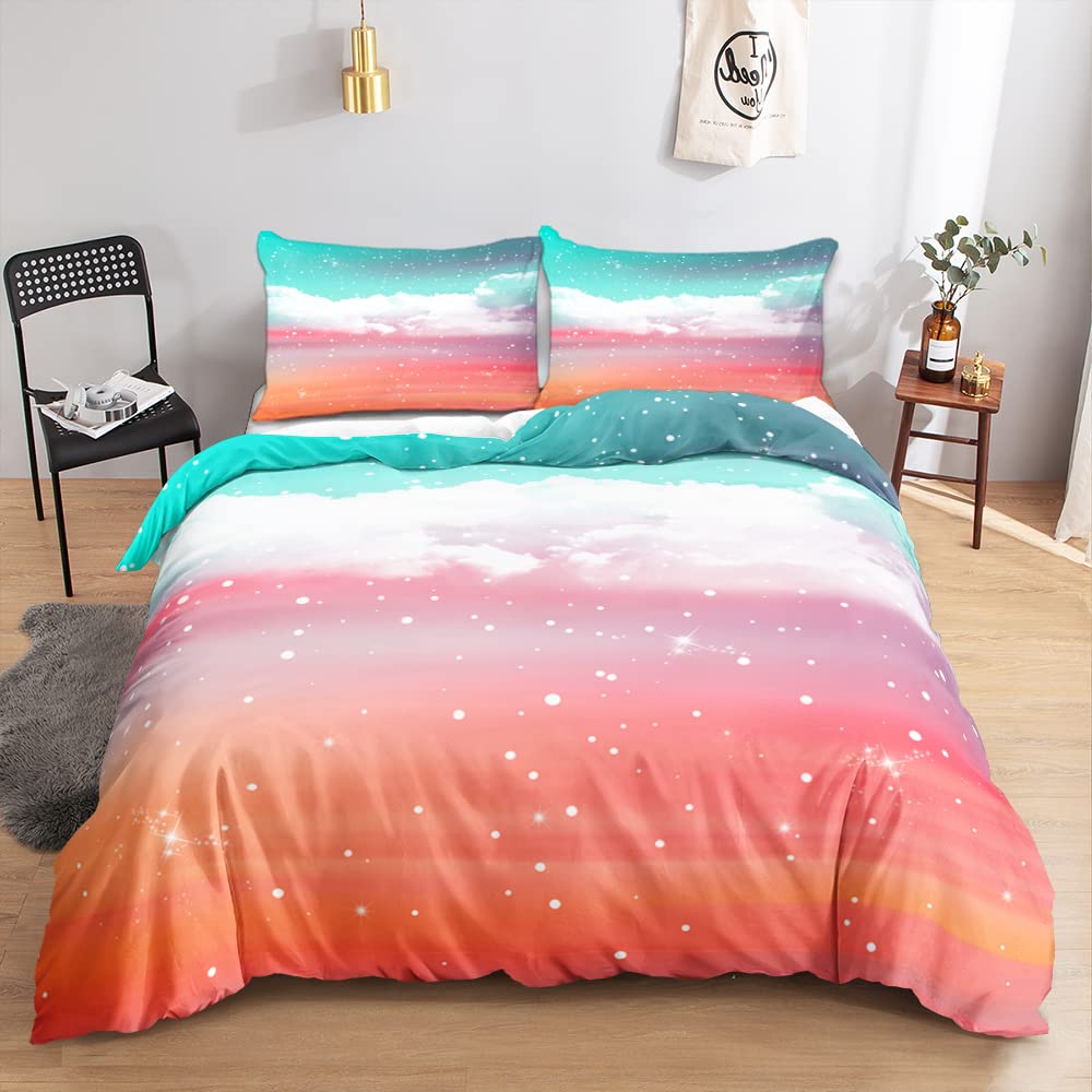 Housse de couette 240x260 fermeture éclair pour enfiler vos draps sans effort