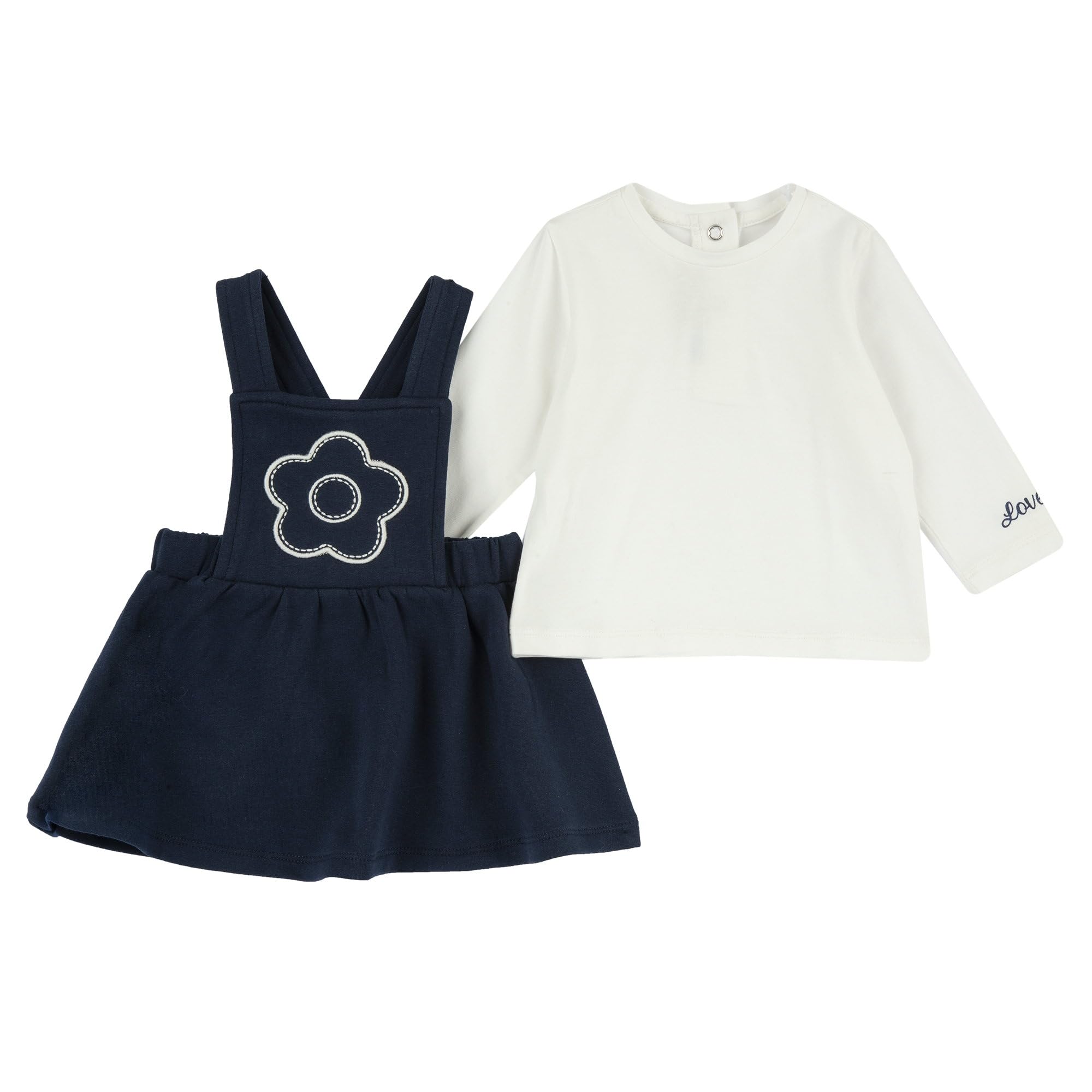 Chicco Tenue Deux Pièces : Legging et Sweat-Shirt - Leggings Sculptants - Moderno - Bébé Fille