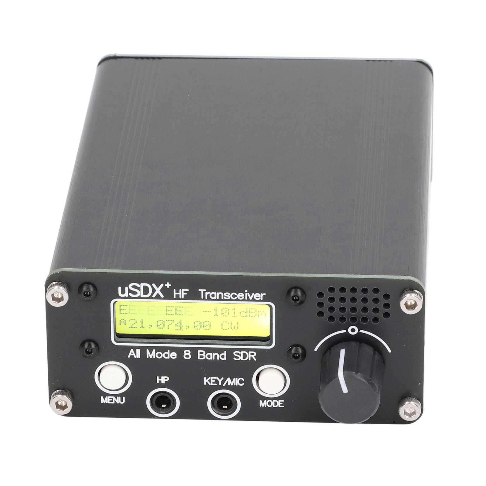 Ricetrasmettitore Radio Ricetrasmettitore Elettronica per veicoli Elettronica per auto Radio a 8 Bande Ricetrasmettitore LCD SDR Full Mode HF SSB QRP con Connettore Antenna BNC per Distanza di