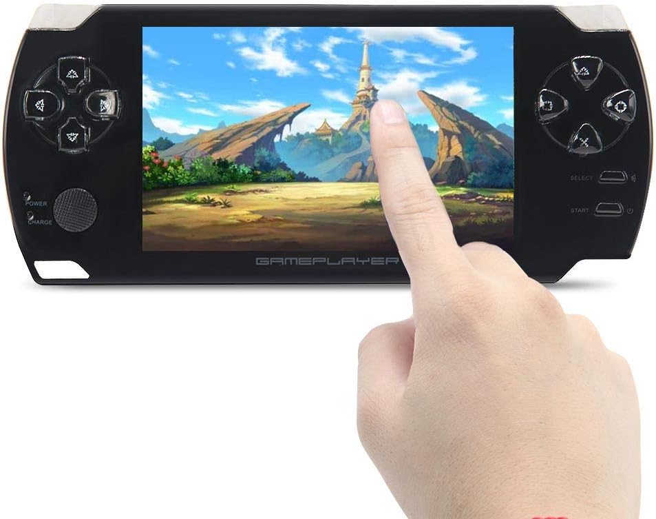 CZT 4.3 inch touch screen Handheld Video Game Console 8GB build in 1200