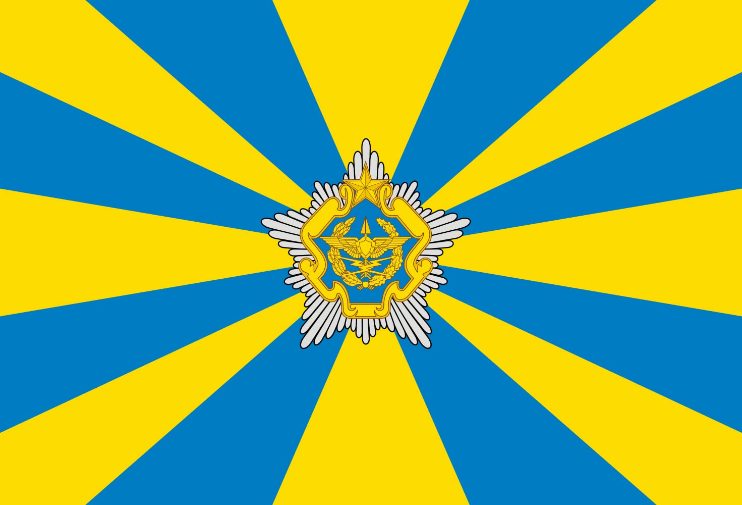 Drapeau Belarusian Air Force grand format résistant aux plis et décolorations