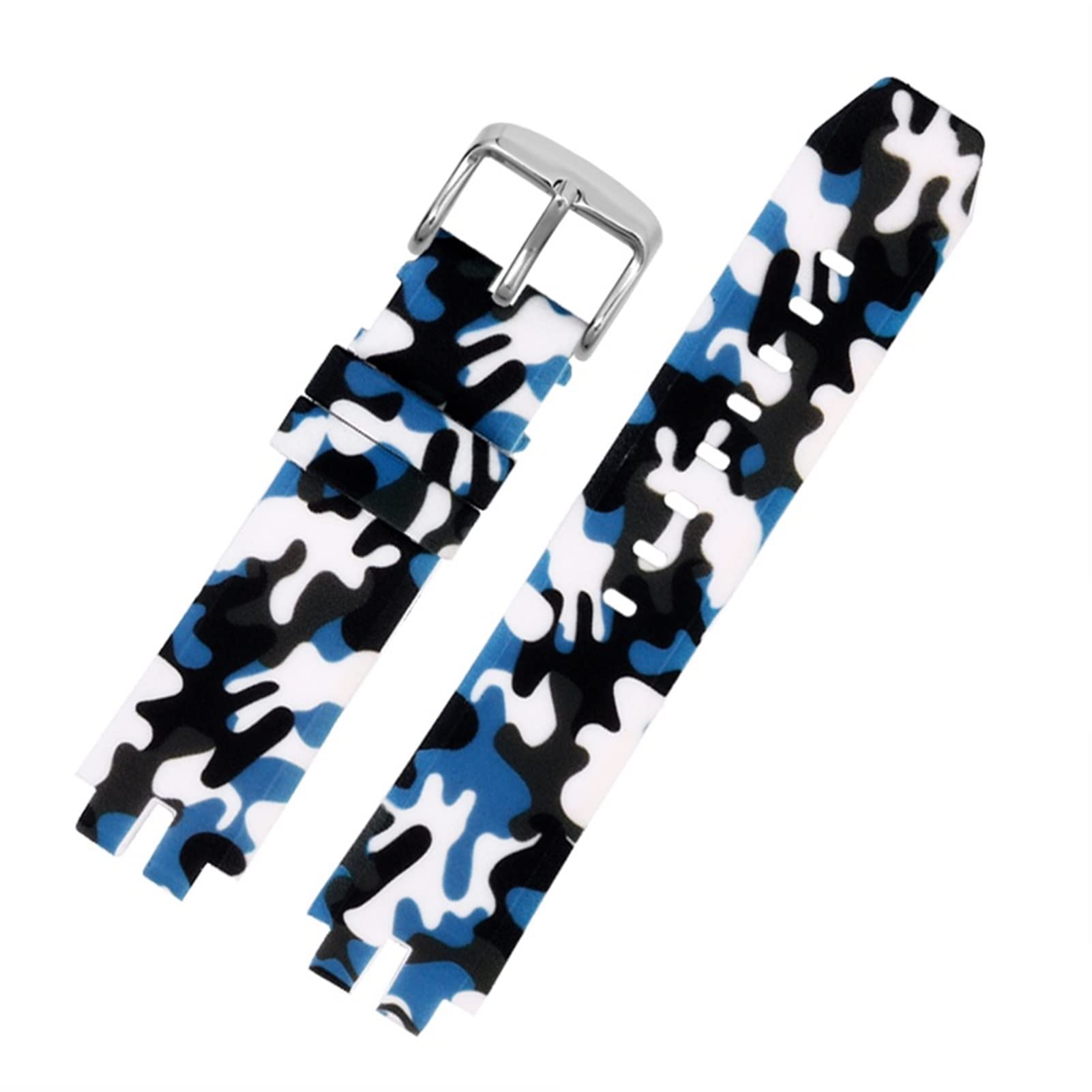 Bracelet de montre en silicone noir pour montre de sport PRW3000 PRW6000Y