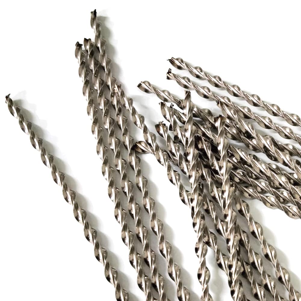 Pack 5 Grapas Helicoidales Acero Inox 304 22cm x Ø8mm para Grietas | Para coser grietas y juntas y reforzar estructuras de hormigón, ladrillo, piedra y mampostería.