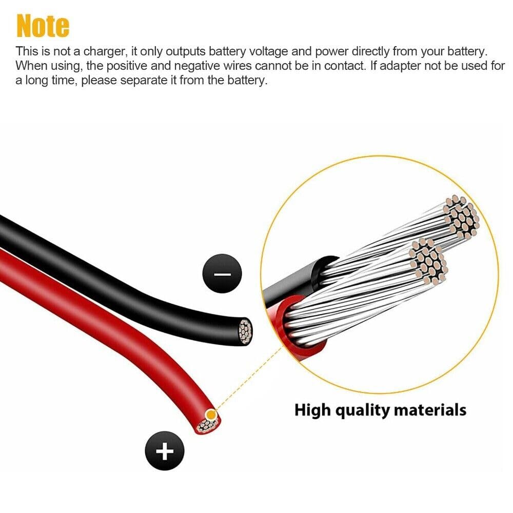 Adaptador convertidor reductor de CC de 40 V a 12 V para batería de iones de litio de 40 V Ryobi de 15 A 180 W, adaptador de bricolaje automático, regulador de voltaje para auto de juguete RC DIY